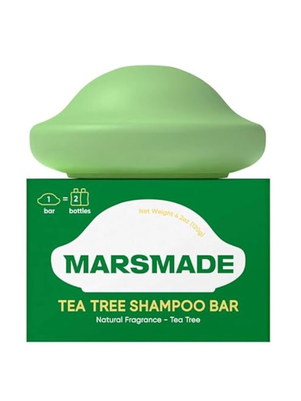 MARS MADE Tea Tree Shampoo Bar 2.0